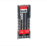 Kwb Σετ 4 Τρυπάνια με Sds Plus Στέλεχος για Δομικά Υλικά 109164