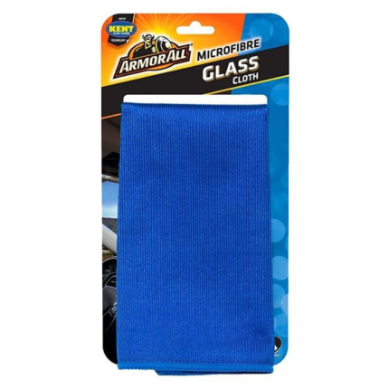 Armor All Glass Cloth Πανί Μικροϊνών Καθαρισμού για Τζάμια Αυτοκινήτου Μπλε 40x40cm