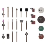 Kwb Σετ εξαρτήματα λείασνης 61 τμχ. για πολυεργαλεία